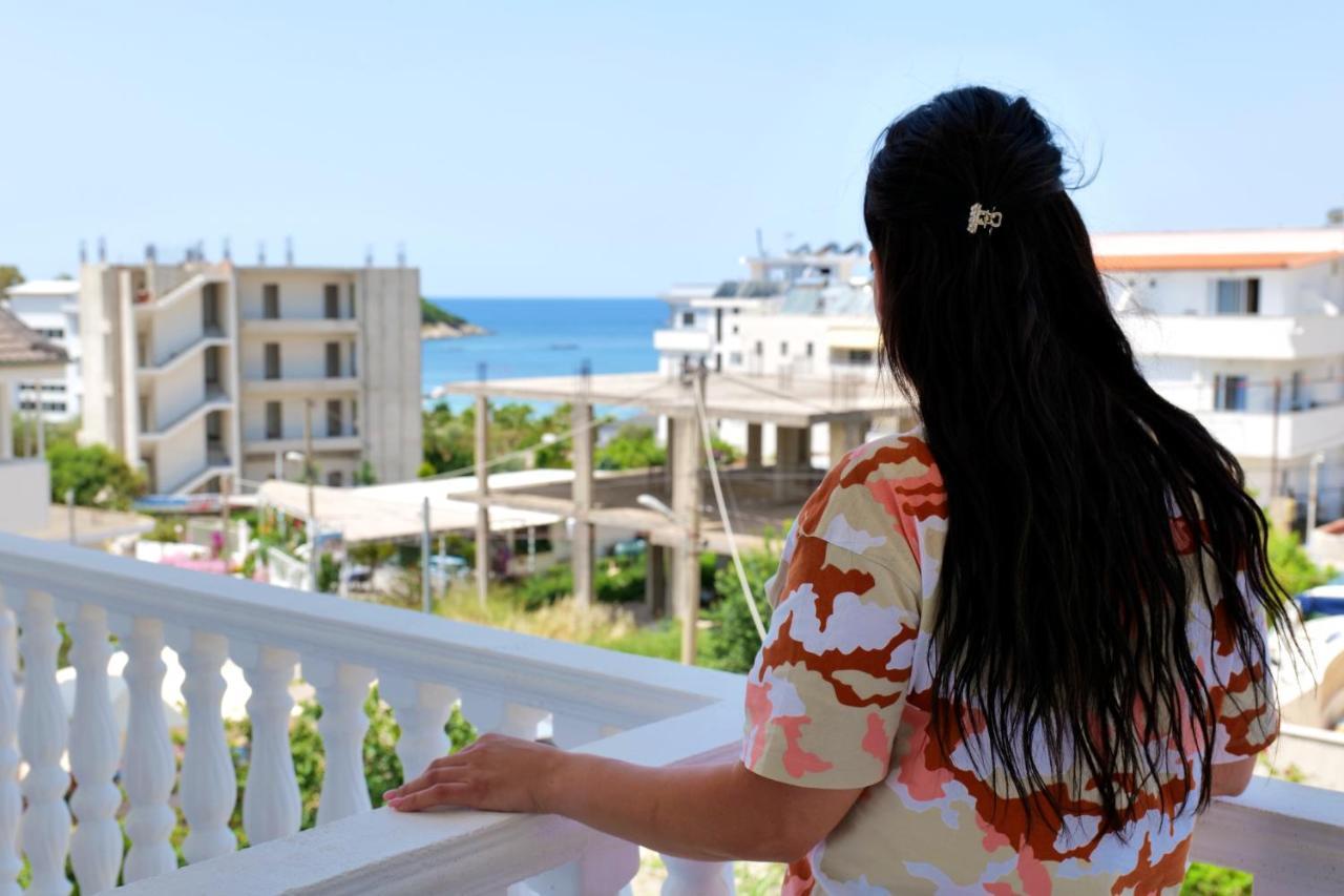 Vila Unique Aparthotel Ksamil Bagian luar foto